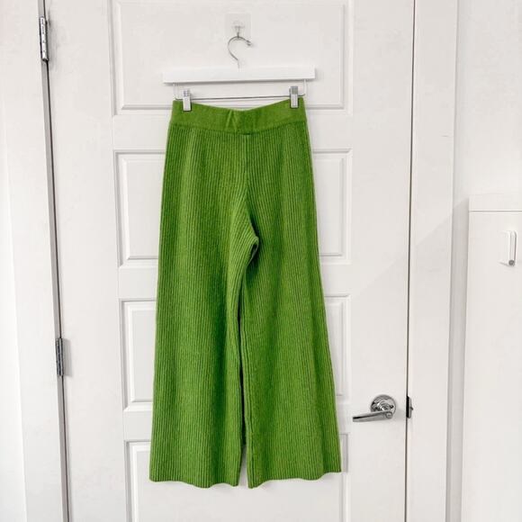 nap Cashmere Rib-Knit Leisure Bottoms - Picture 6 of 9